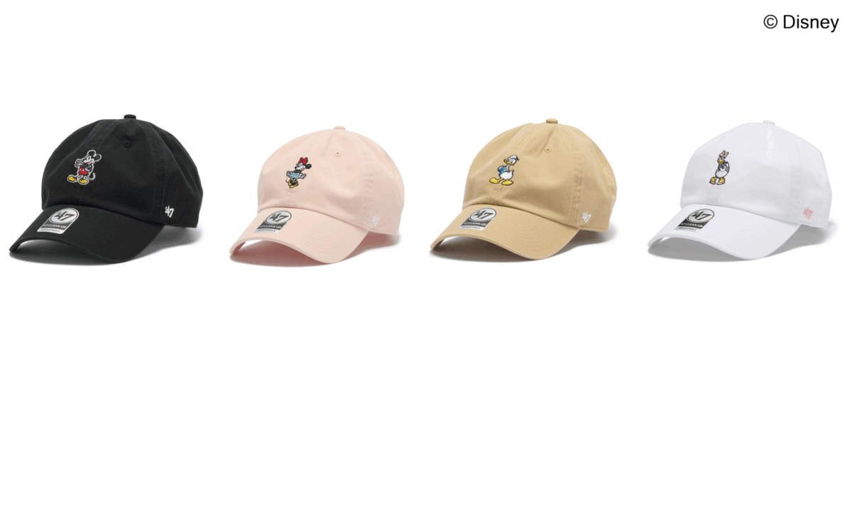 ’47（フォーティーセブン）
ディズニーキャラクター
との初コレクションを発売